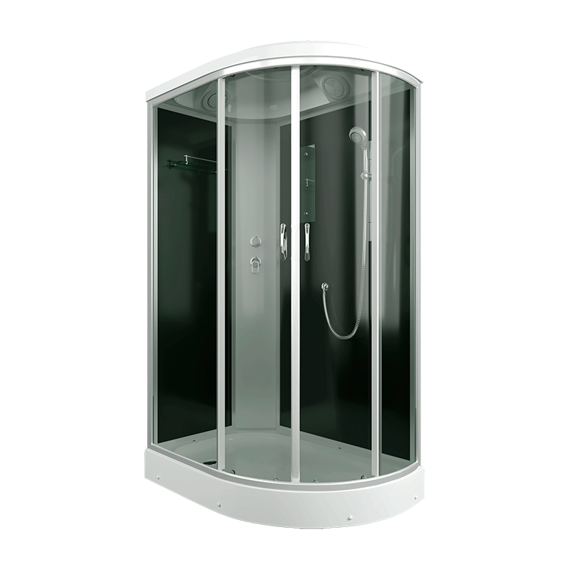 Душевая кабина ERLIT 35 серия ER3512PL-C2-RUS тонированное стекло, фото 1